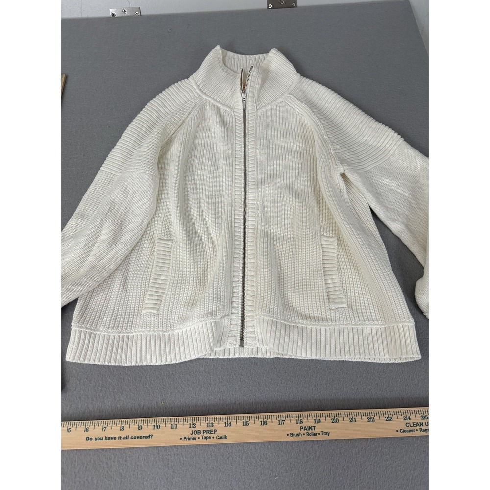 Victorias Secret Sweater Womens XL Full Zip Knit Jacket Pockets Pullover‎ Casual